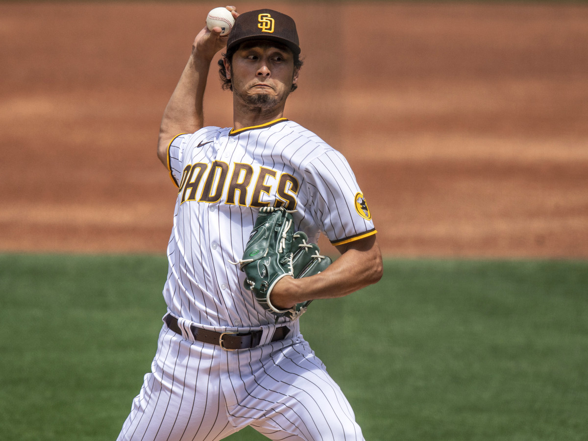 Darvish went 16–8 with a 3.10 ERA last season with the Padres.